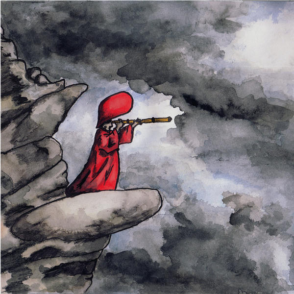 A Rare Thunderstorm In Spring by Perihelion Ship